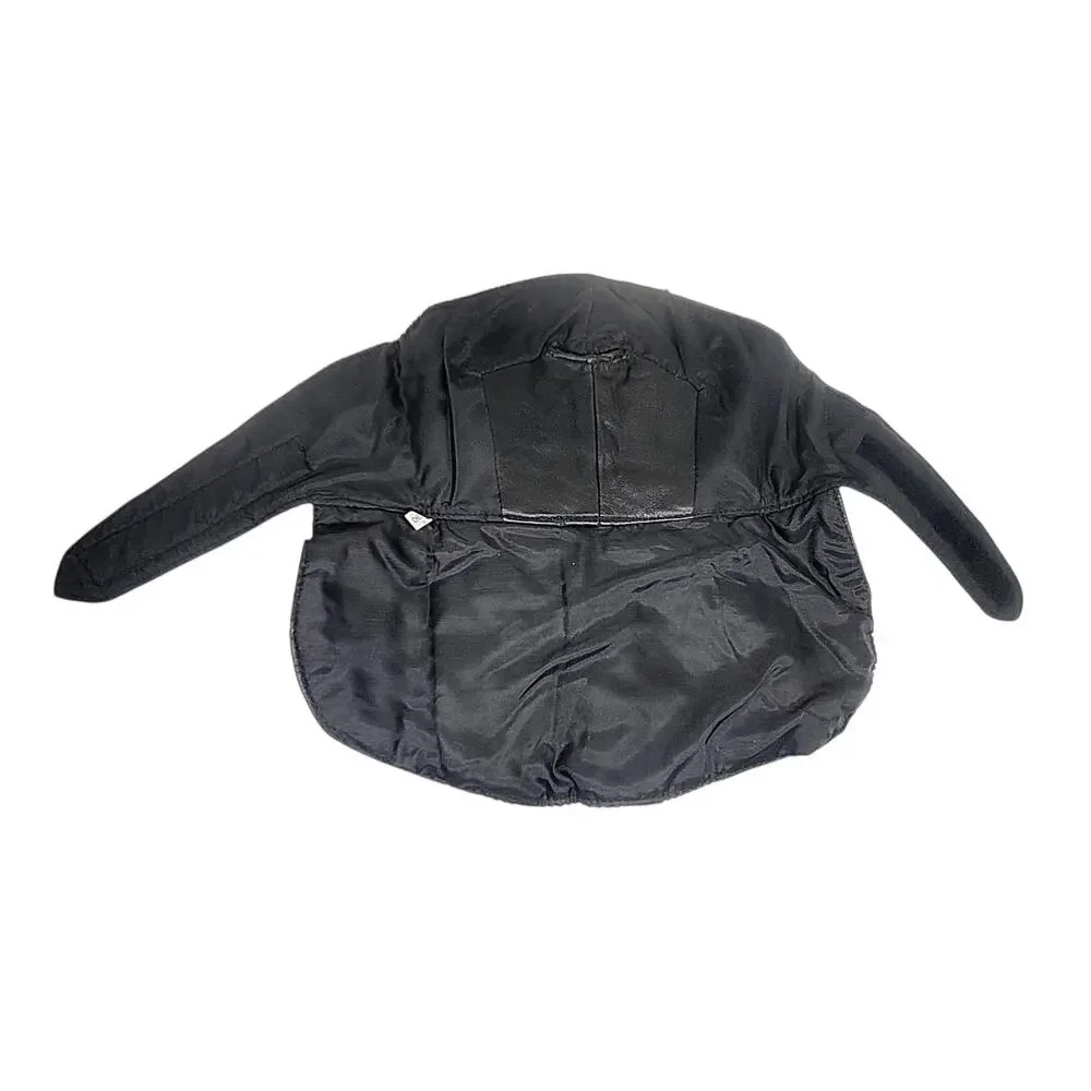 Rebel Ryder The Collection - Black Leather Motorcycle Mouth Neck Mask VGC - M4
